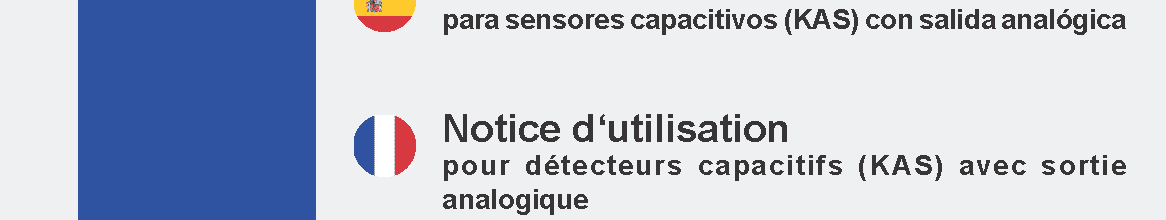 Capacitive Sensors <br/>Analogue